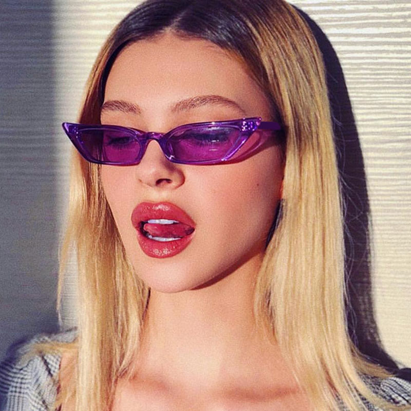 Sexy Cat Eye Candy Color Sunglasses