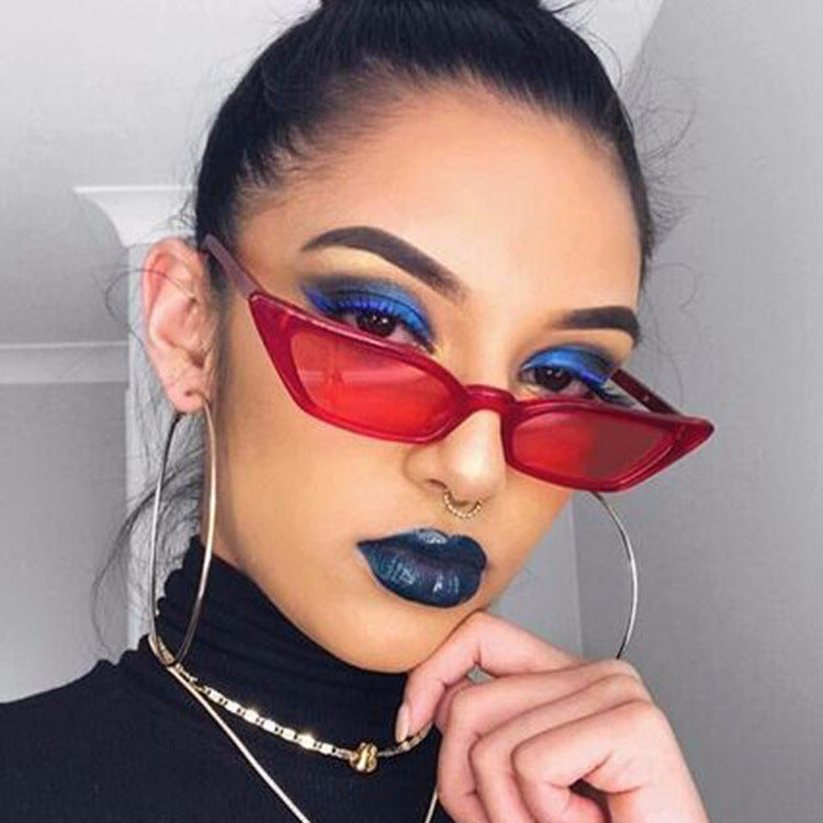 Sexy Cat Eye Candy Color Sunglasses